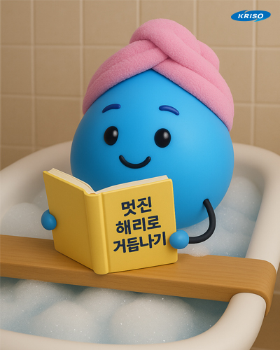 오늘도 해리는 자기 계발 중...🧼

멋진 해리로 거듭나기 위해 열심히 할게요!

⚓오늘도 KRISO와 해리는
대한민국 모든 직장인 분들을 응원합니다!💪

