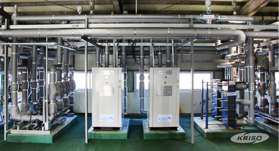 60RT 해수냉난방 테스트베드 구축