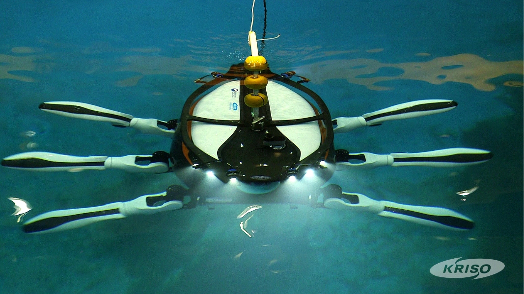 다관절 복합이동 해저로봇 크랩스터(CR6000) 개발