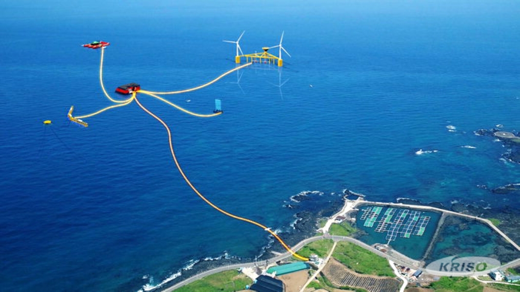 파력발전 실해역 시험장(제주) 준공