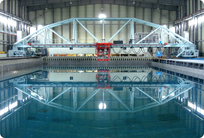 해양공학수조 초기 모습