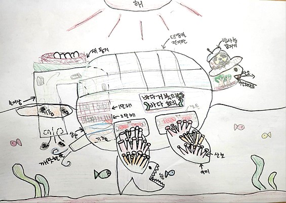 바다거북의 친환경 호텔